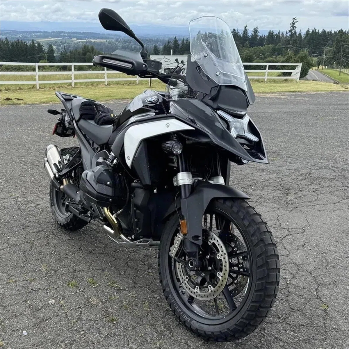 Parabrisas Cúpula Windshield para BMW R1300GS 2024 Parabrisas Esorios para Ted(Clear)