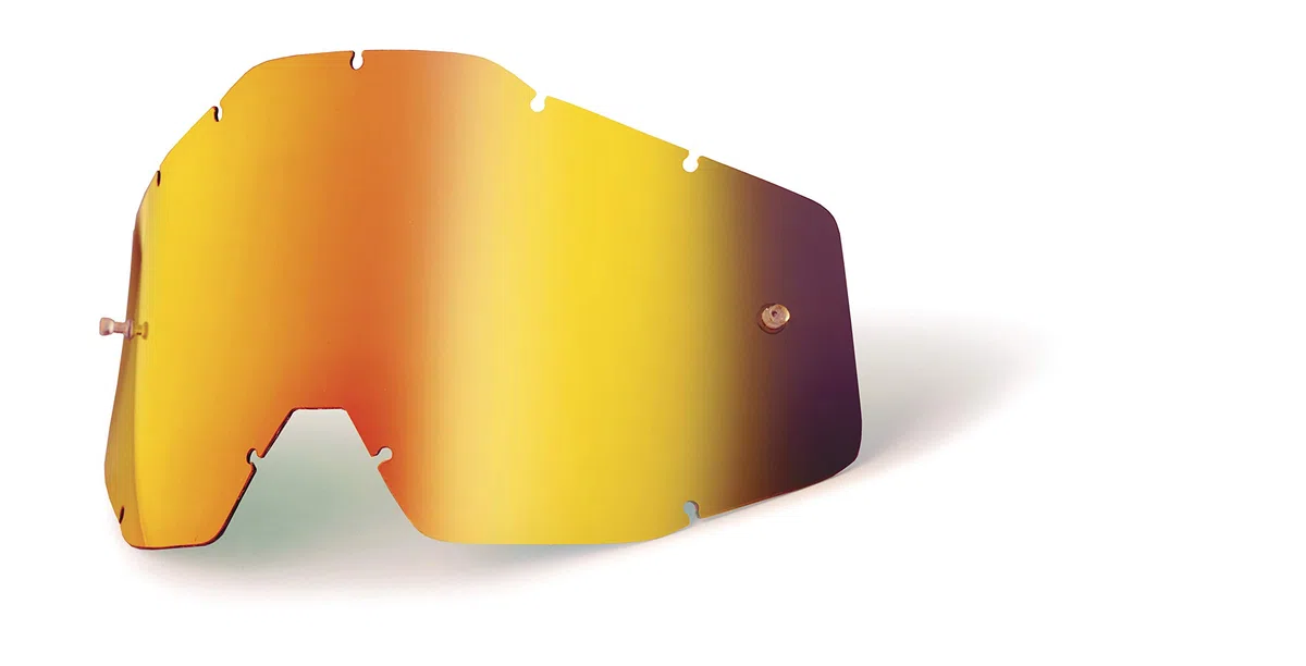 Mx 100 Percent Racecraft, Pantalla Para Gafas de Buceo, Compatible con Racecraft, Accuri y Strata