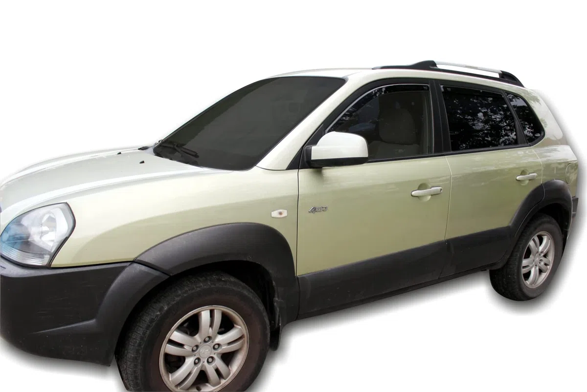 J&J AUTOMOTIVE Derivabrisas para Hyundai Tucson 5 puerta 2004-2010 4pcs