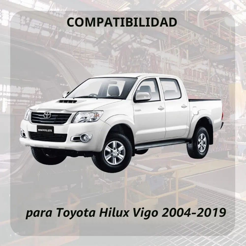JINGLING Kits de elevación de espaciadores de suspensión delantera de 32 mm para Hilux Vigo 2004-2019 Adaptador de elevación Amortiguadores Muelles de puntal 2 piezas (delantero)
