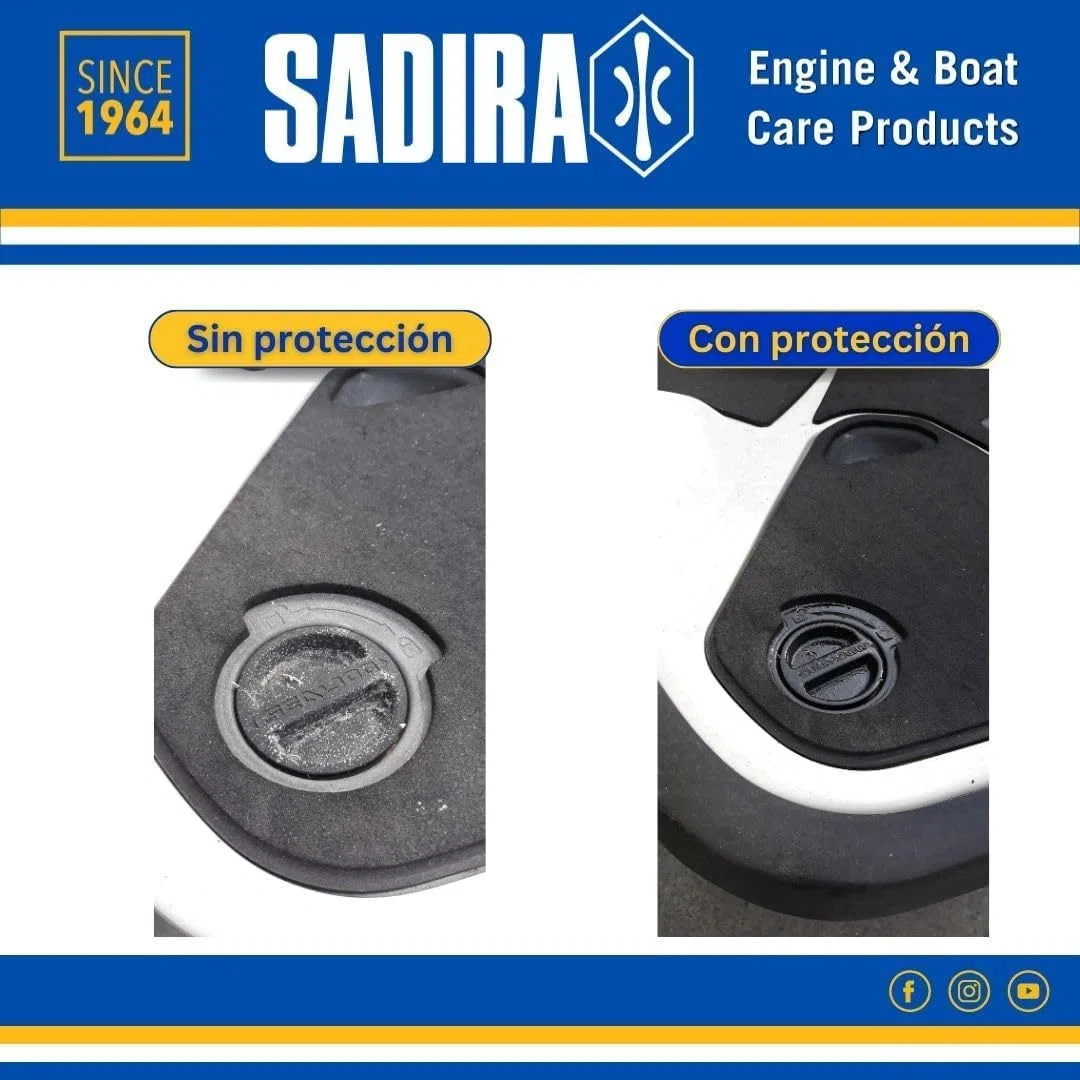 SADIRA Pack 2x Centauro 650 CC Spray Lubricante Multiusos | Protector Anticorrosión para Motores y Equipos Marinos | Penetra Óxido y Salitre, Aceite, 500 ml