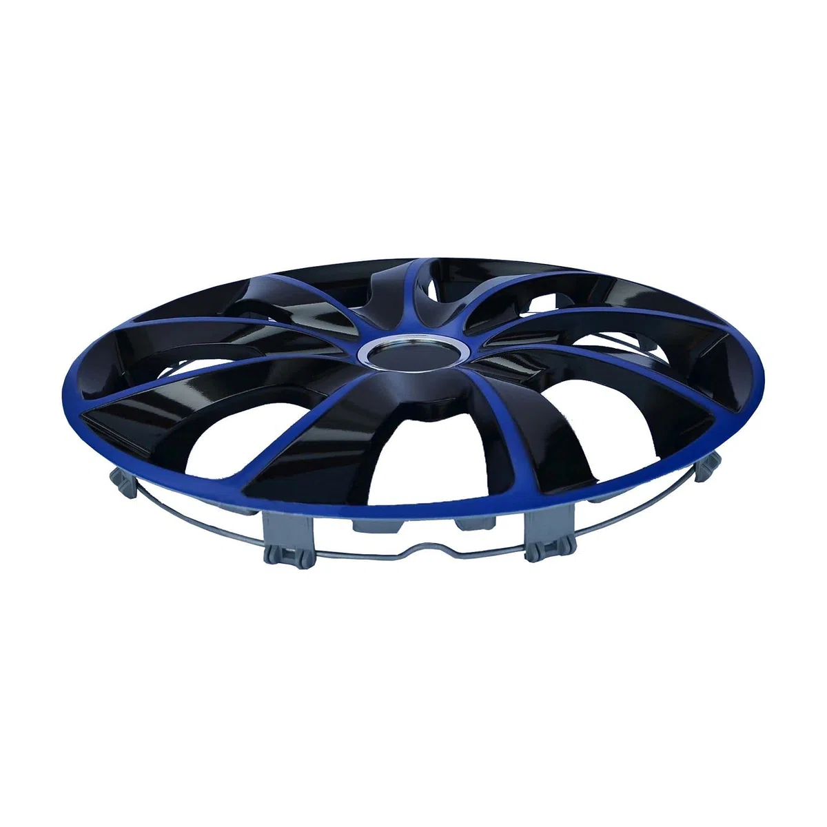 4x Tapacubo negro azul 15 Pulgadas Stig Extra de NRM, Tapacubos universales 15"