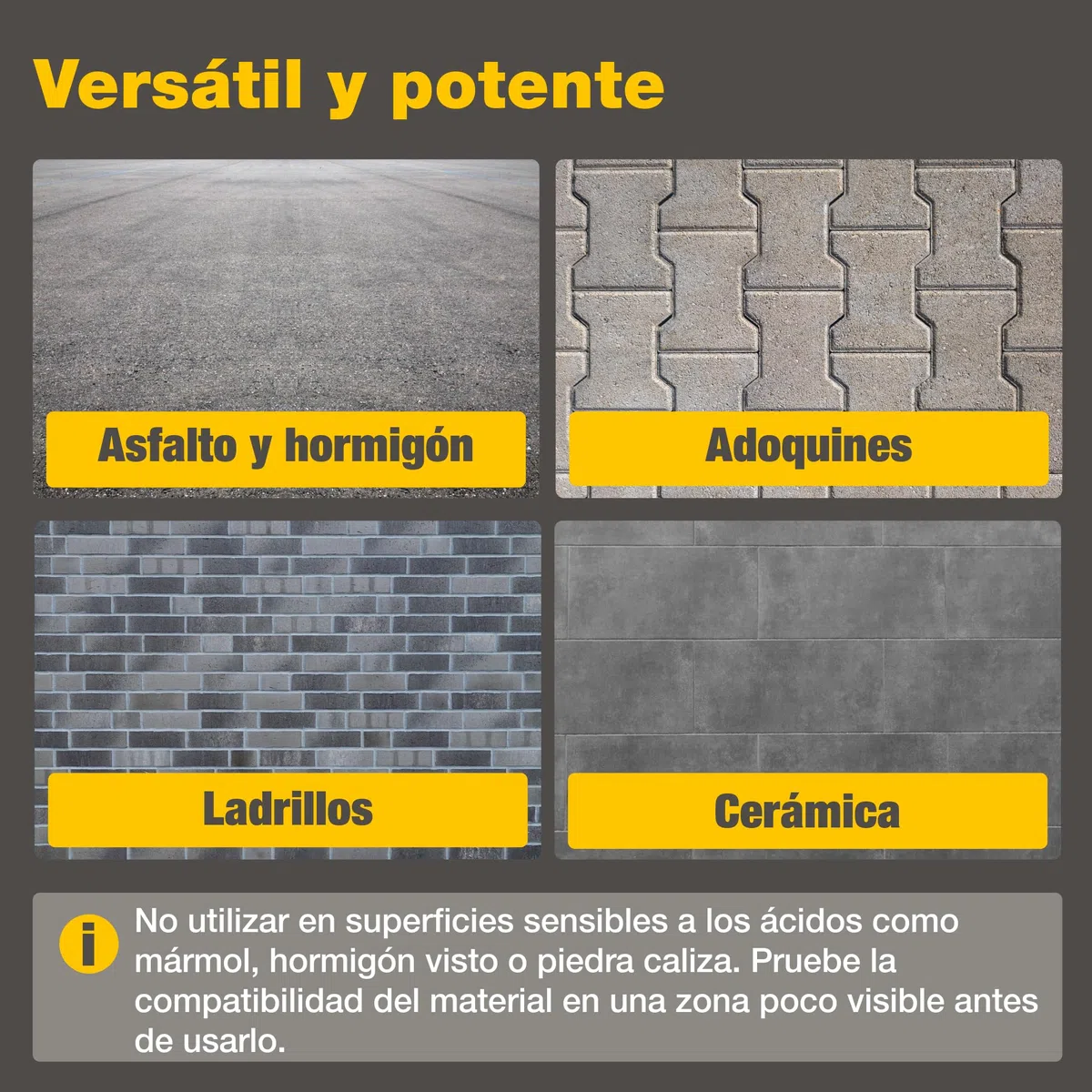 bio-chem Eliminador de Manchas de Aceite 3L, para piedra y hormigón | Quitamanchas Concentrado Biodegradable - Limpieza para adoquines, Asfalto - Limpiador Coche Garaje terrazo