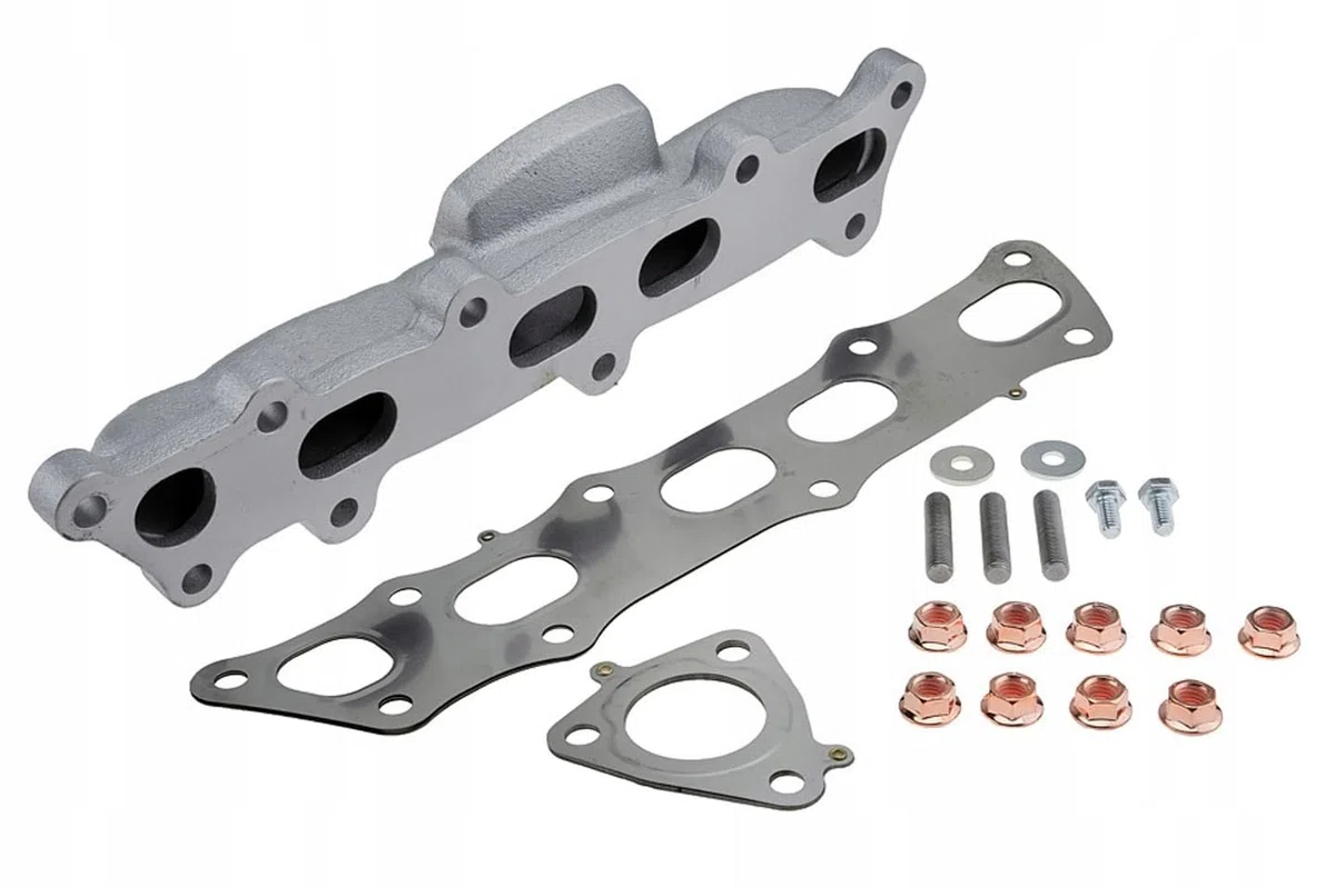 COLECTOR de ESCAPE (REFORZADO) compatible con HONDA CIVIC 2.2 i-CTDi 140cv (N22A2) - compatible con referencias 18100RBDE11 18100RMAE00 04180RSR305 04180RBD305 06180RSR305