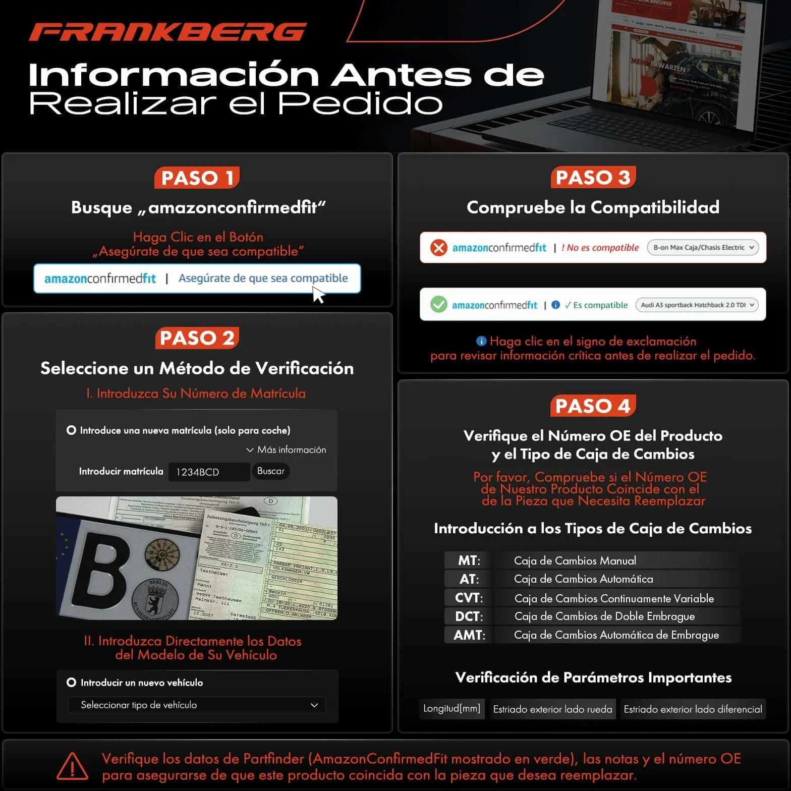Frankberg Eje motriz Eje de transmisión Caja de cambios manual con ABS-Ring Eje delantero Derecha Compatible con Tucson JM 2.0L 2006-2010 Sportage JE KM 2.0L 2005-2010 Replace# 495002E850