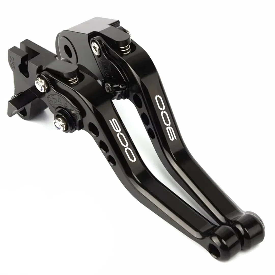 Palanca de embrague de freno para motocicleta accesorios para Z900 Z 900 2025 2026 z900 juegos de palancas de freno y embrague manija de control ajustable más nueva (Negro)