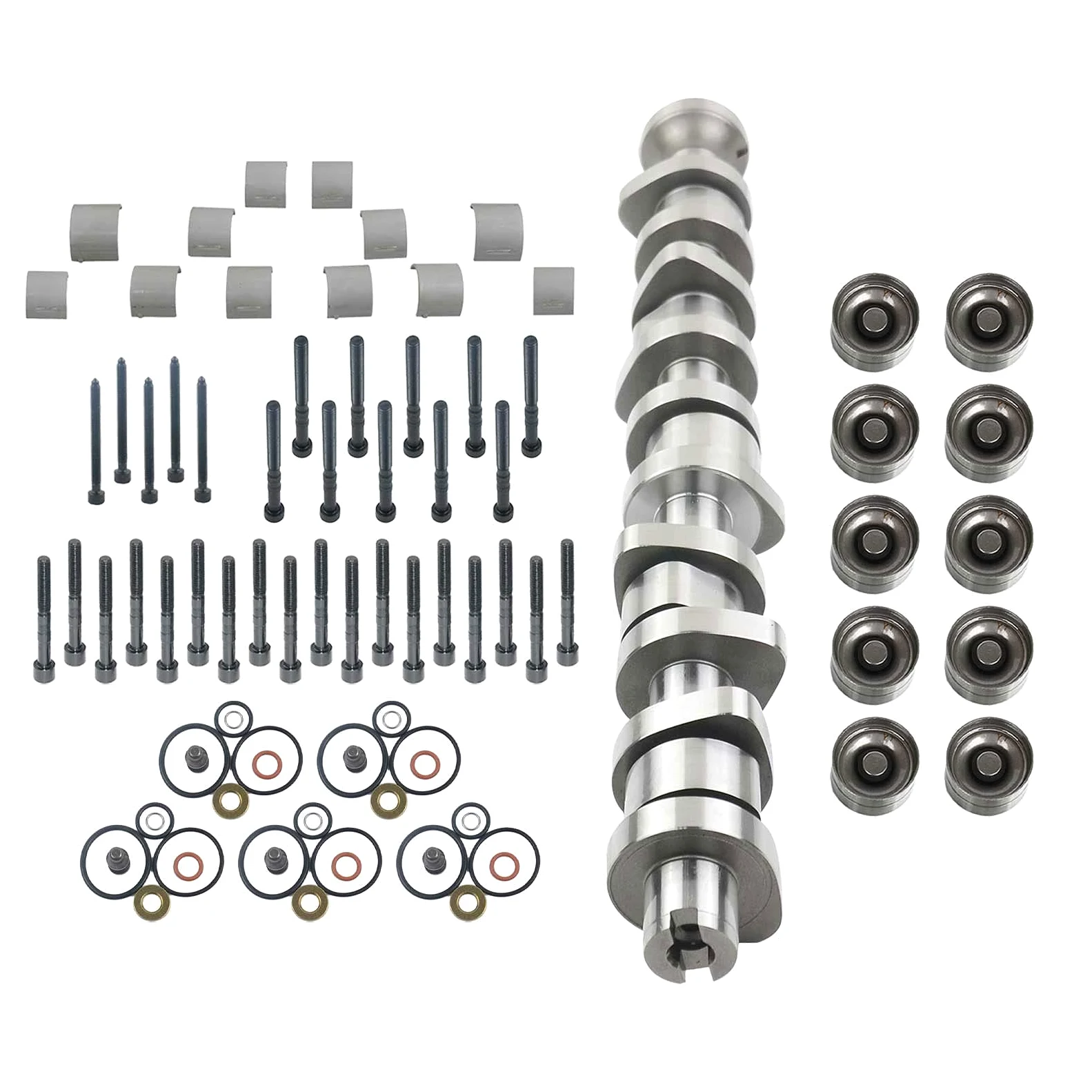 Kit de arbol de levas completo Reemplazo para 2.5 TDI AXD BAC BLJ BLK 7LA 7L6 7L7 070109101P 038103673B 038103714 038103714A 038103385A 038198051 038109309 A