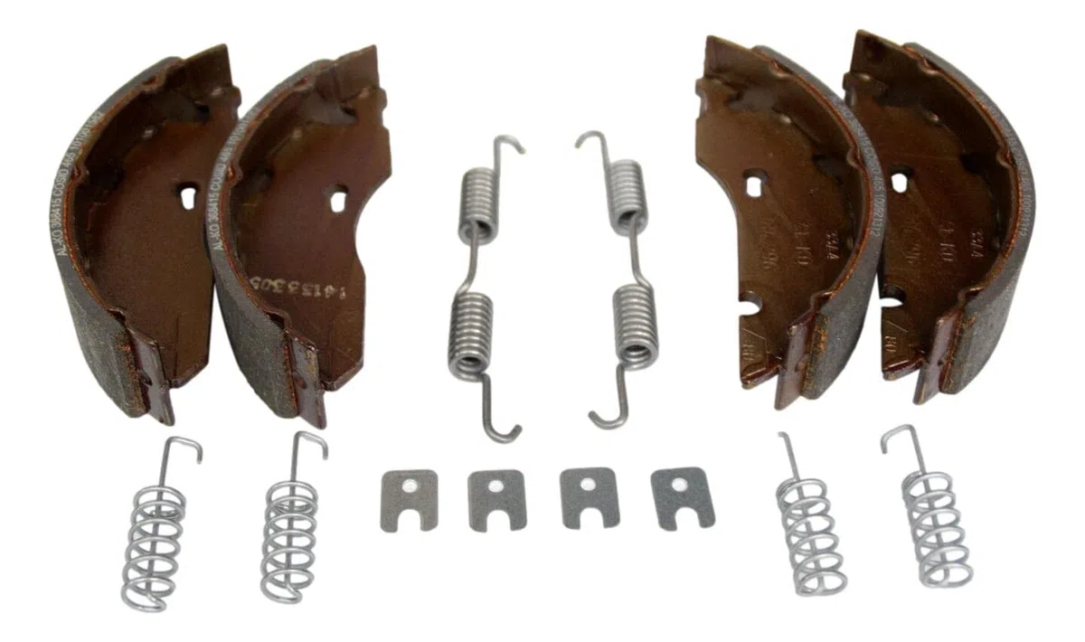 trailer parts4u Alko - Juego de zapatas de freno de rueda originales 1635/1636/1637, 47, 160 x 35