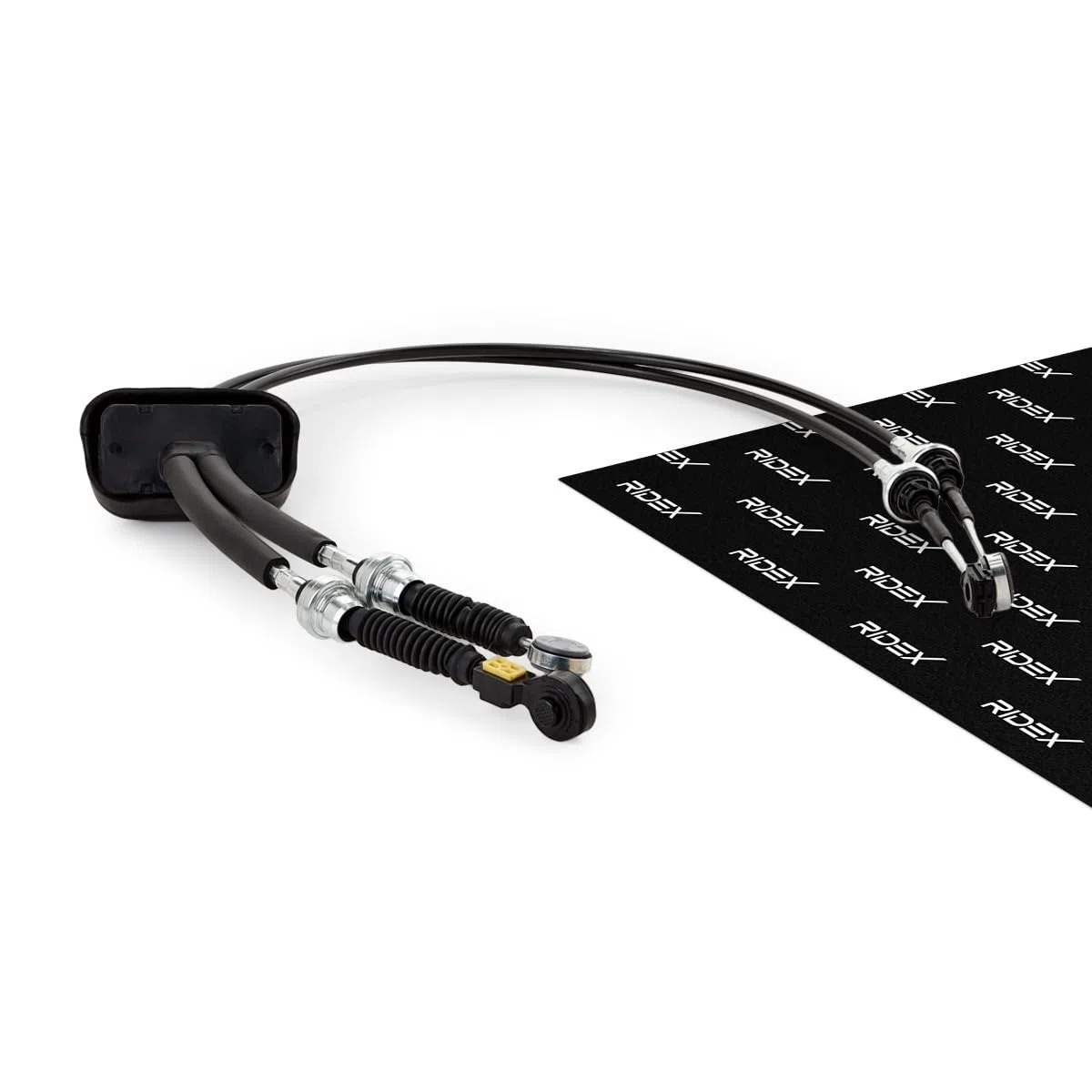 RIDEX 1787C0004 Juego Cable de accionamiento caja de cambios Derecha Izquierda con arandela de caucho Compatible con RENAULT Trafic III Furgón FG