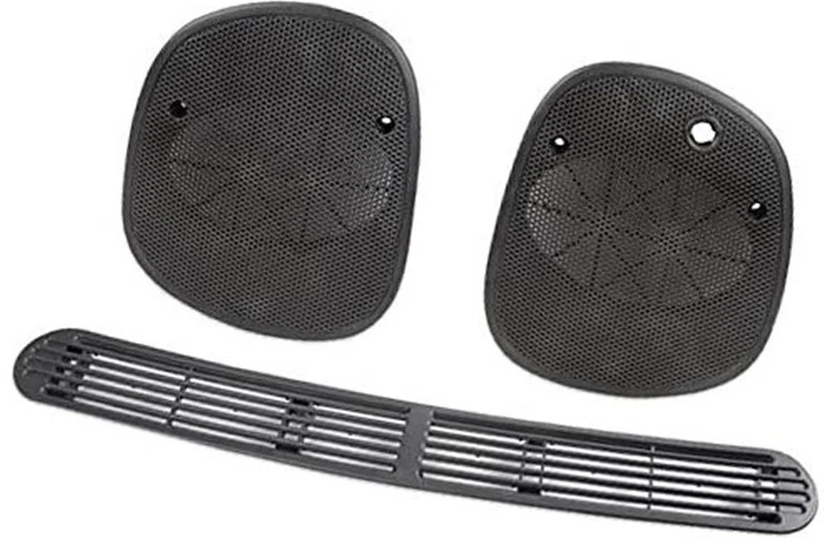 Wivplex Juego de cubierta de ventilación for descongelación de tablero y cubierta de rejilla de altavoz for 1998-2005, for Chevrolet S10, for GMC Jimmy Sonoma/, for Oldsmobile Bravada/Blazer, 3 piezas