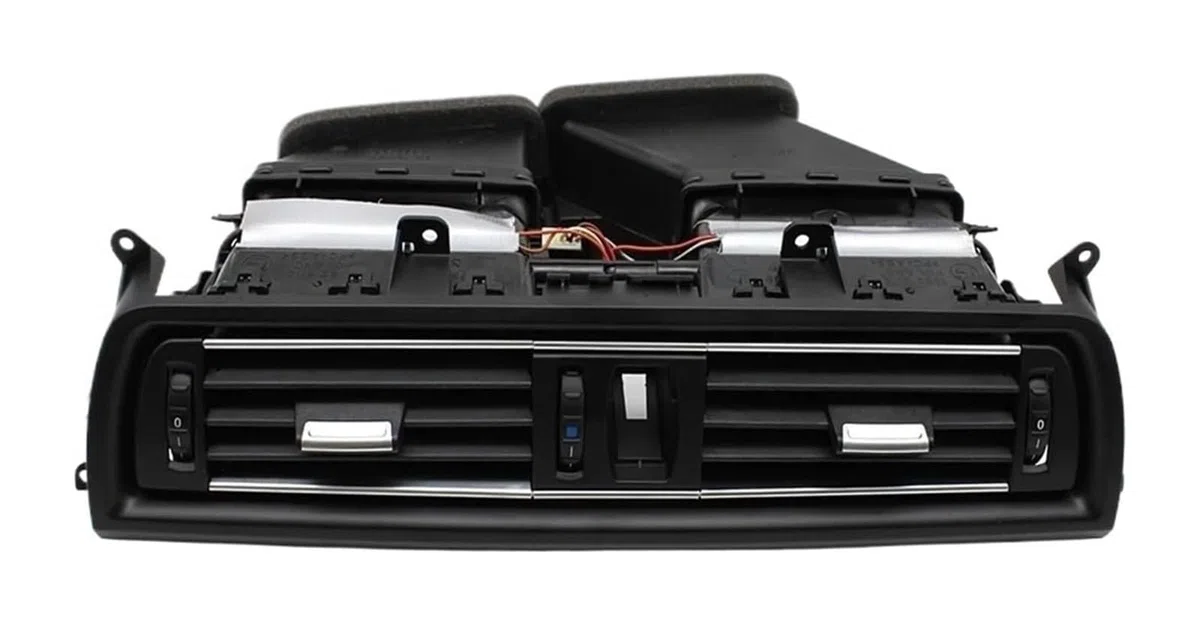 Salpicadero Rejilla Ventilación para BMW para Series 5 F10 F11 520 523 525 528 530 535 LHD Rejilla De Ventilación del Aire Acondicionado Tablero Instrumentos Automóvil Salida(LHD Middle)