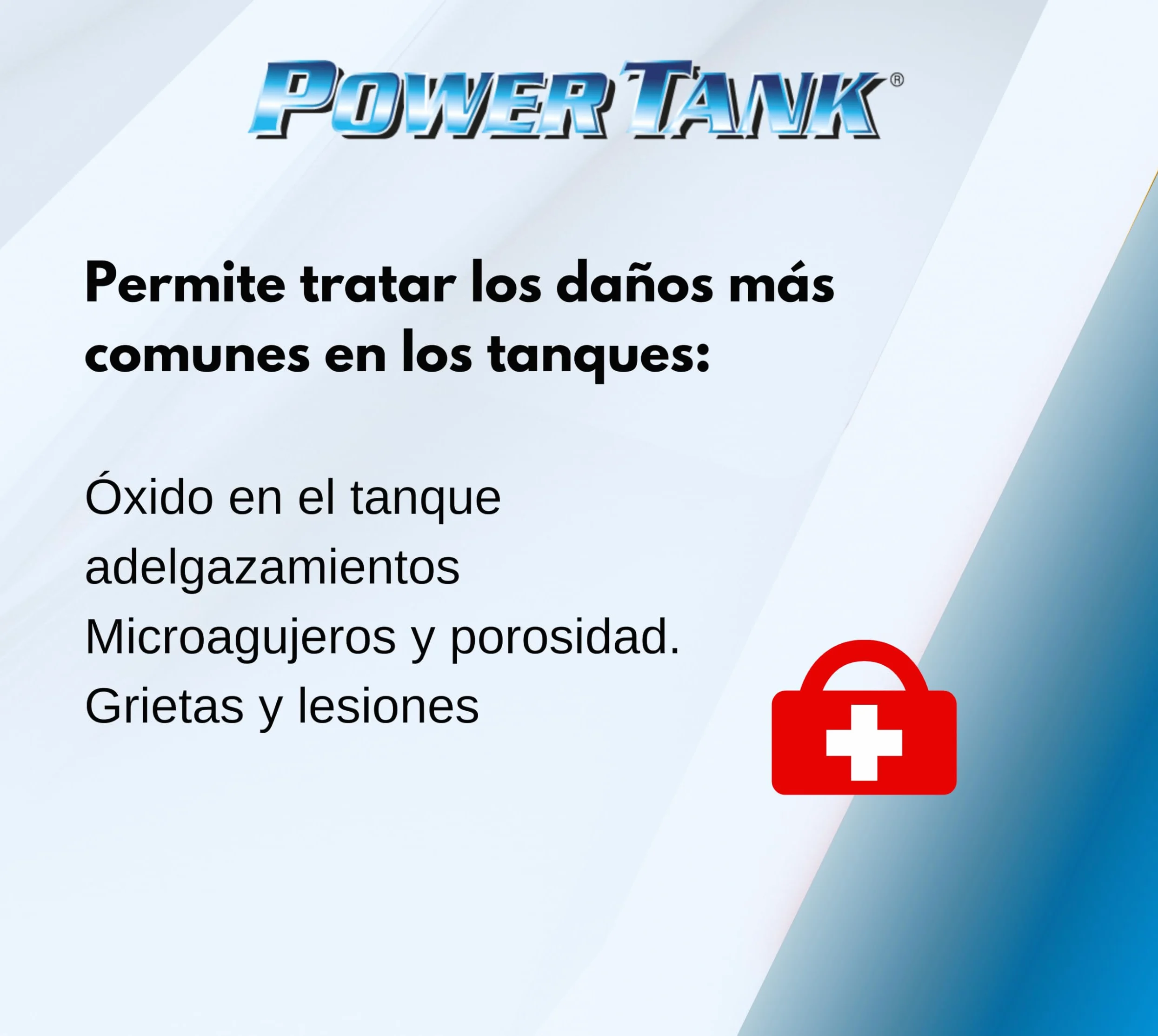 POWER TANK BLANCO CERAMICO - Tratamiento Tanque Deposito Moto (20/25 LT) Kit Mediano 700 g para Interior Tanque Elimina Óxido Repara Protege Tanques Oxidados de Autos Vespa Época con Antioxidante