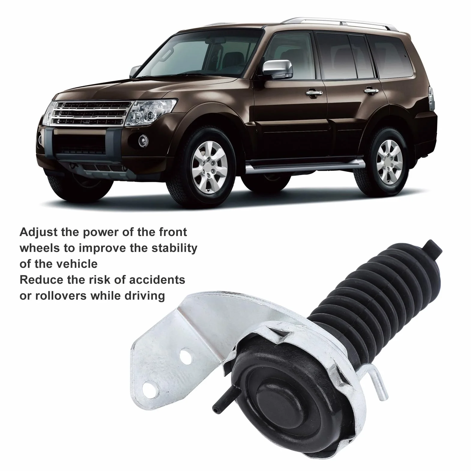 Acouto Actuador de Embrague de Rueda Libre Delantera, Compatible con MR453711, 3820A049, para Camioneta L200 B40 2.5 2006, Optimiza la Transmisión de Potencia, Material ABS Resistente,