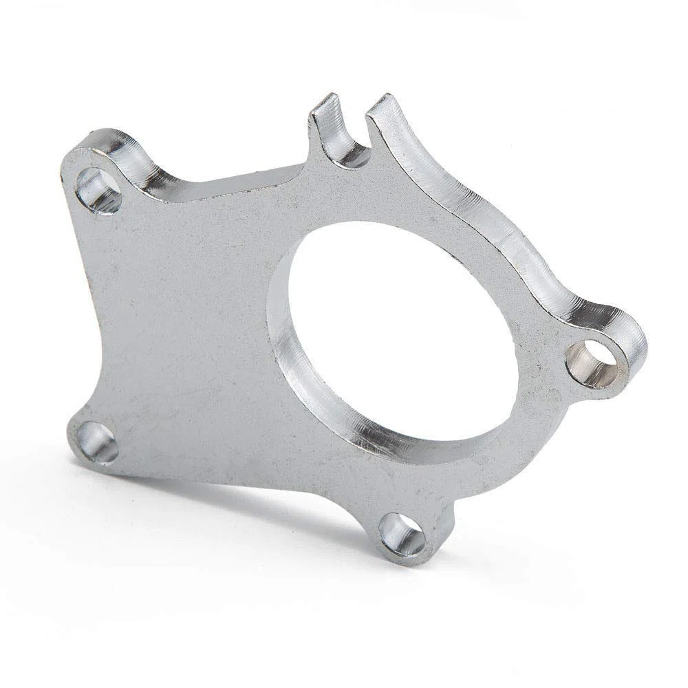 t04e T3/T4 430 5-bolt Turbo Outlet Dump Tubo Acero dulce Brida Escape vivienda de brida