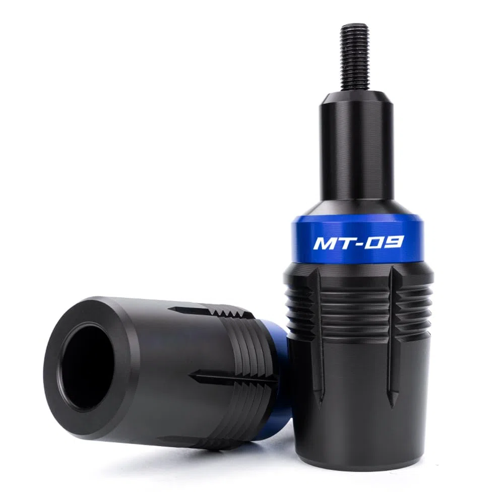 Para Yamaha MT09 MT 09 MT-09 SP 2021-2025 Accesorio para motocicleta Protección contra caídas Protección contra colisiones Marco Deslizador mt09 Protección anticolisión (Azul)