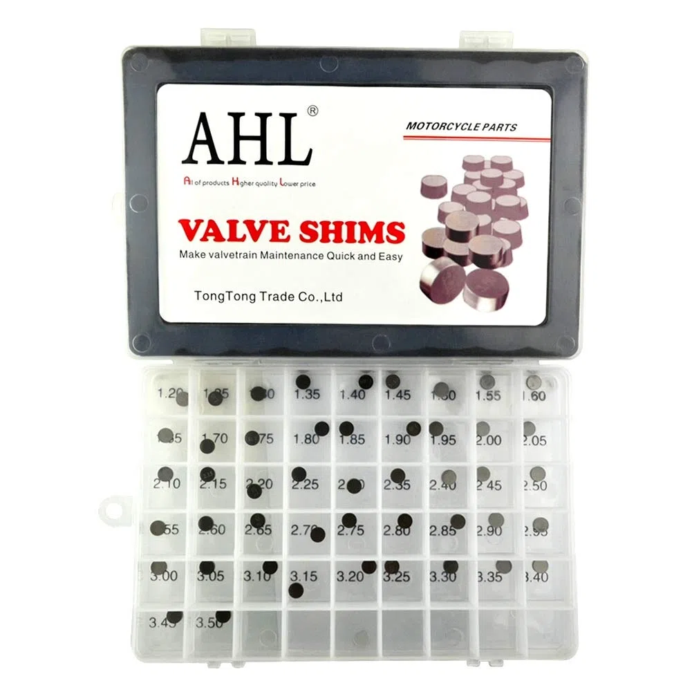 AHL- 47pcs 7.48mm Motocicleta Pastillas ajustable juego de válvulas Valve Shim kit para Yamaha YZF-R6 1999-2009
