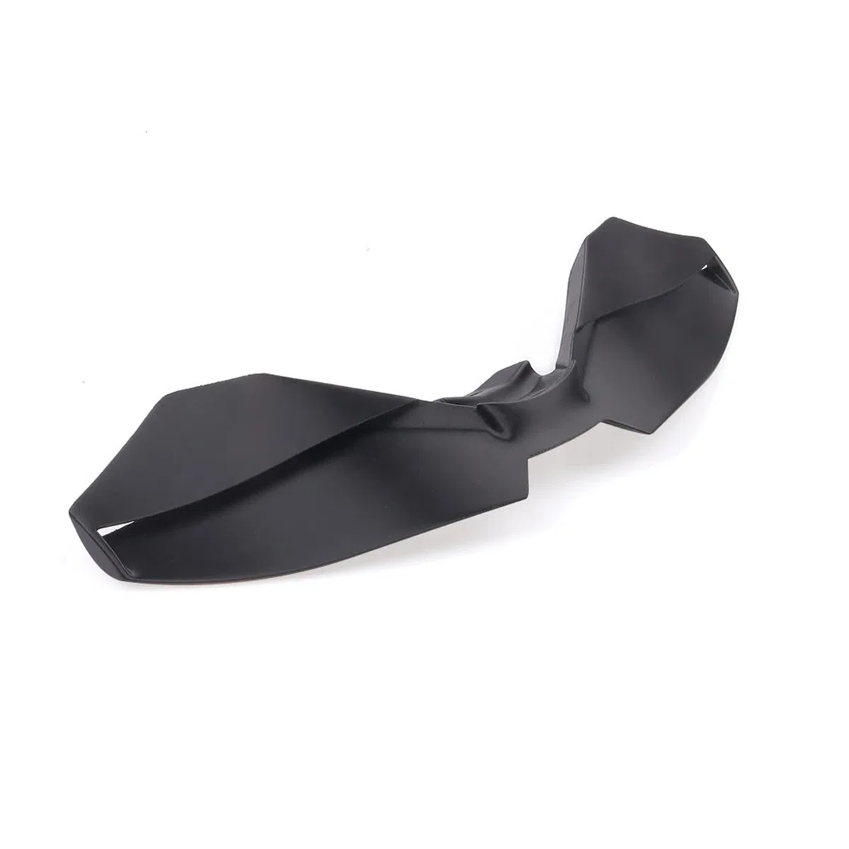 Alerón Motocicleta para MT-09/SP GP para MT09 Gen 4 2024 2025 Wing Downforce Naked Spoilers Frontales Spoiler Delantero Borde Inferior(Negro)