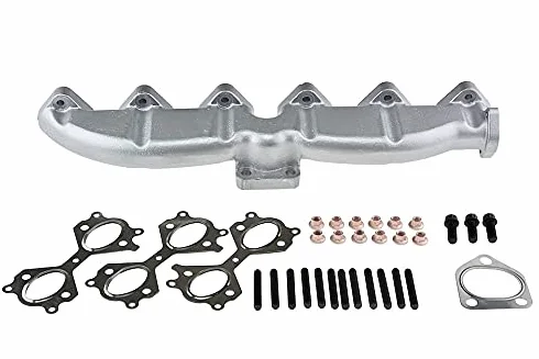 COLECTOR de ESCAPE (REFORZADO) compatible con BMW serie 5 E60 525d / 530d - compatible con referencias 11627788422 11622248166 18407788422 7788422 2248166 7788422
