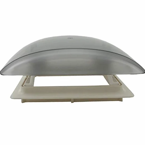 Pro-Styling MPK Vision Vent S - Vidrio transparente tintado - Techo de techo - 28 x 28 cm - Con persiana + red (negro, aerodinámico, plástico, montaje con tornillos, para coche, furgoneta, vehículo