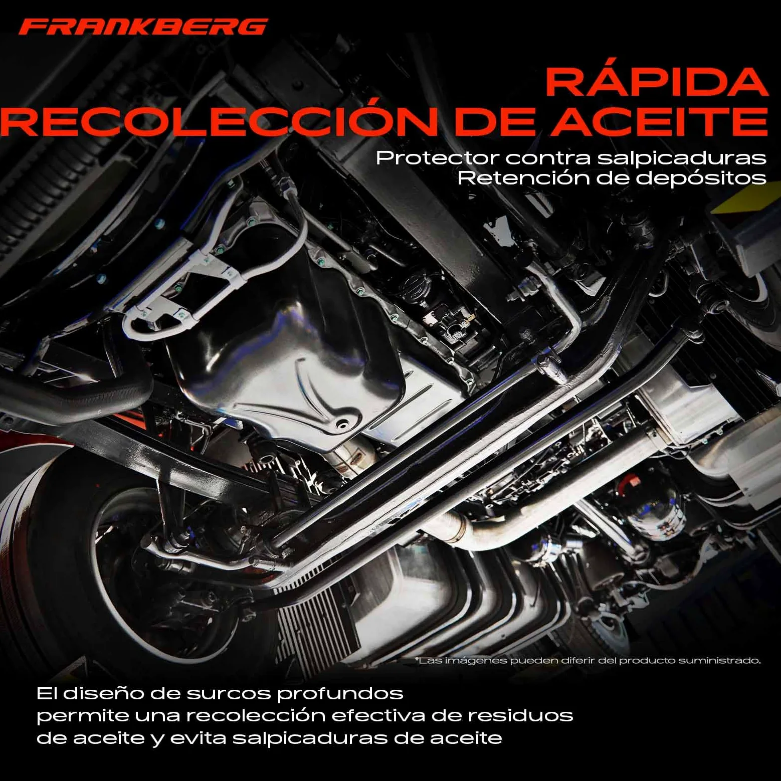 Frankberg Cárter de aceite para Berlingo C1 C2 Jumpy B-Max Fiesta V VI Focus II III Fusion Mondeo IV Mini 307 407 3008 Bippara 2001-2018 1342630