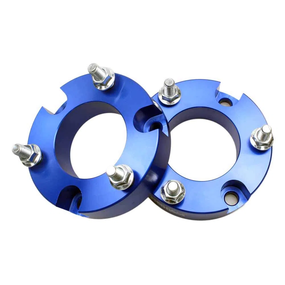 JINGLING Kits de elevación de espaciadores de suspensión delantera de 32 mm para Hilux Vigo 2004-2019 Adaptador de elevación Amortiguadores Muelles de puntal 2 piezas (delantero)