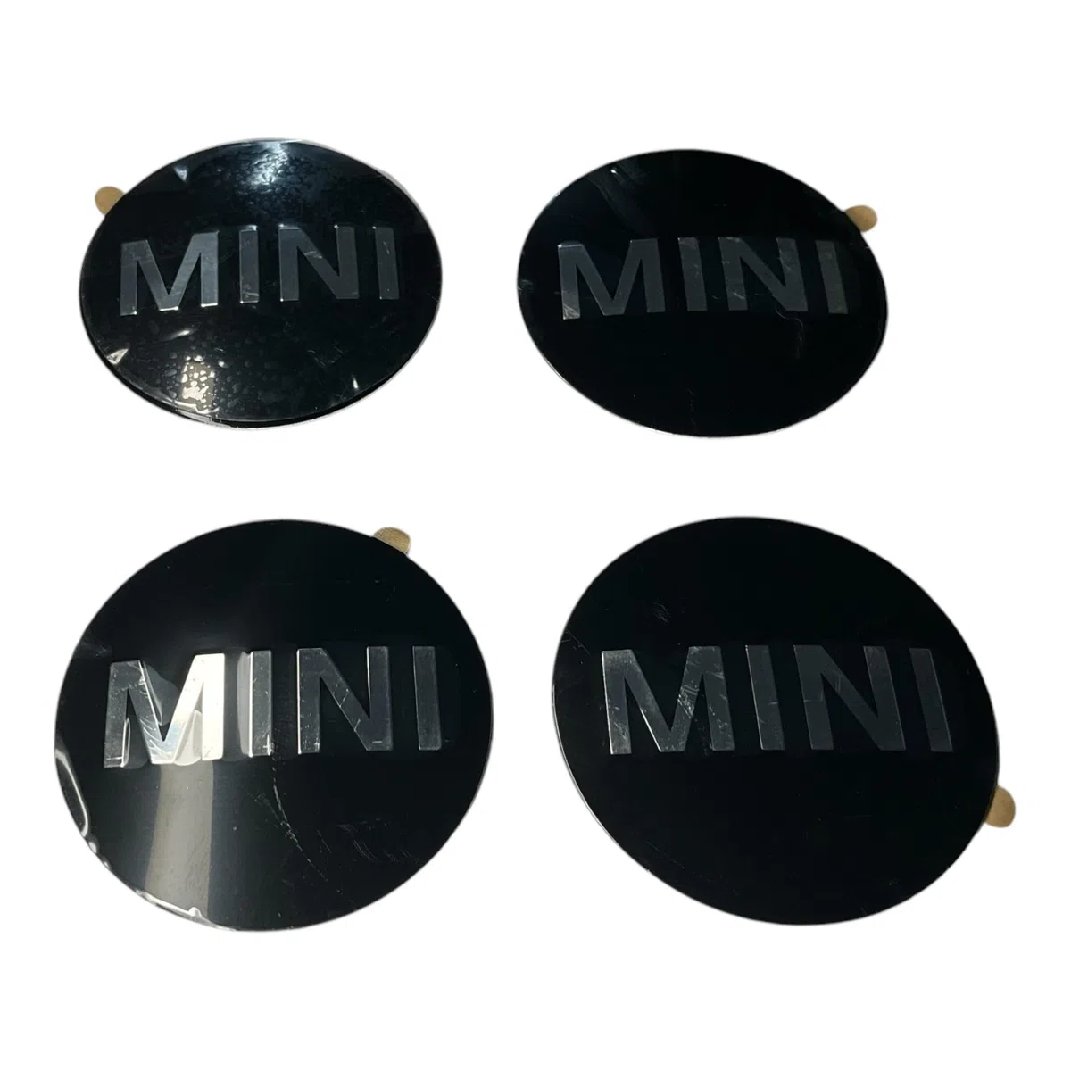 MINI Cooper Adhesivos para tapacubos, 4 piezas
