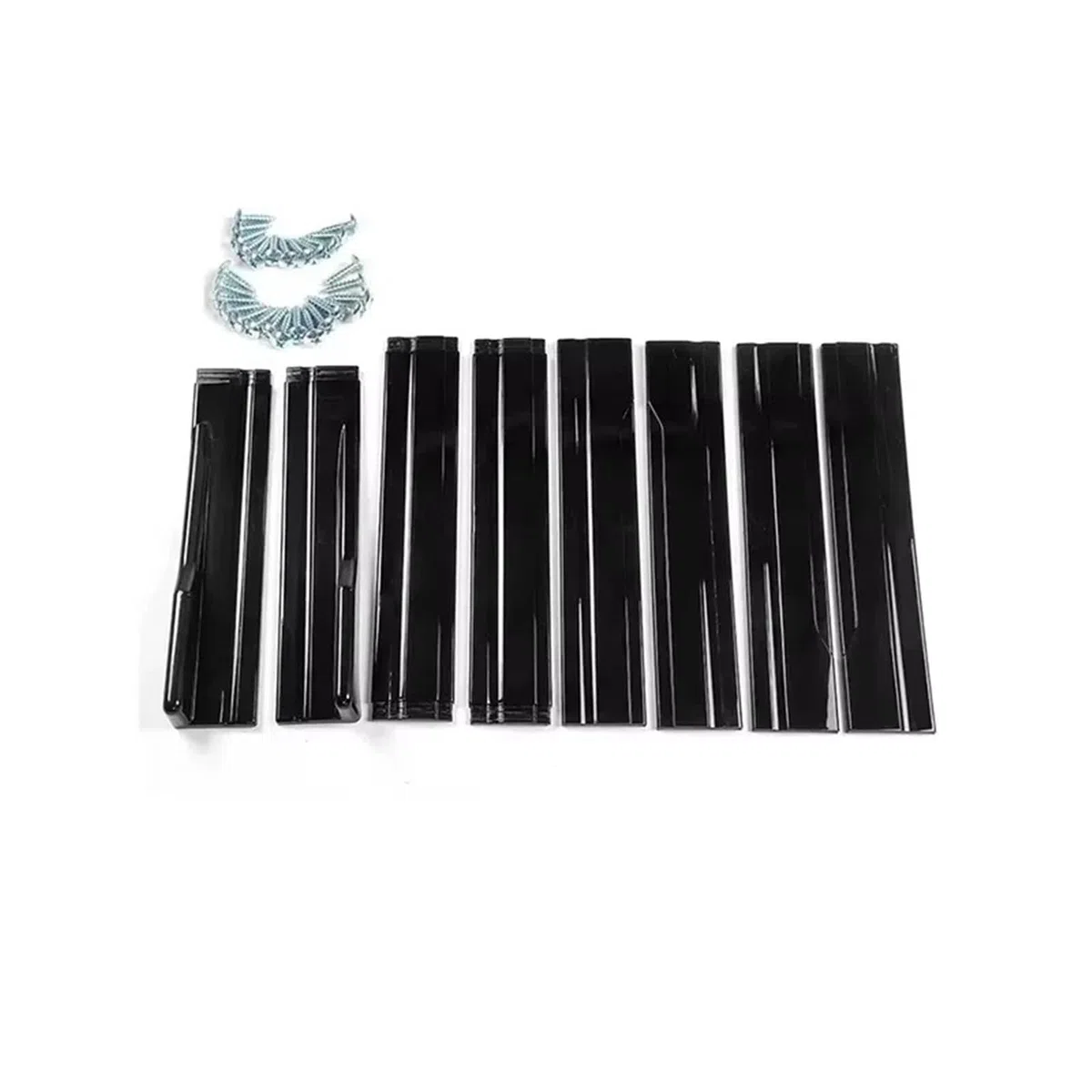 Faldones Laterales para VW Golf 8 MK8 GTI MK8 ID 4 ID 6 Faldones Laterales Universales De 2,2 M Divisores De Balancines Difusores Y Alerones Falda Lateral(Gloss Black 2m)