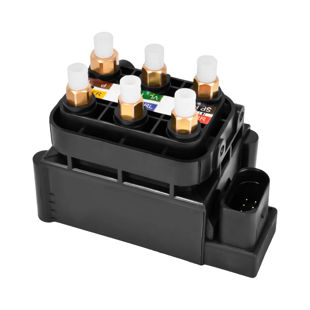 Bloque de válvula de control de suspensión neumática de repuesto para Clase M/GL W164 X164 ML350 GL320 GL350 GL450 GL500 CDI ML280 ML300 ML420 ML500 4 ma tic accesorios de coche parte # 2513200058