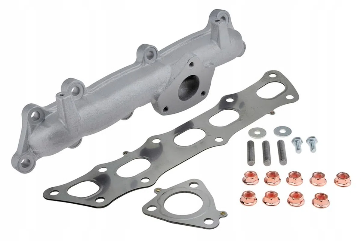 COLECTOR de ESCAPE (REFORZADO) compatible con HONDA CIVIC 2.2 i-CTDi 140cv (N22A2) - compatible con referencias 18100RBDE11 18100RMAE00 04180RSR305 04180RBD305 06180RSR305