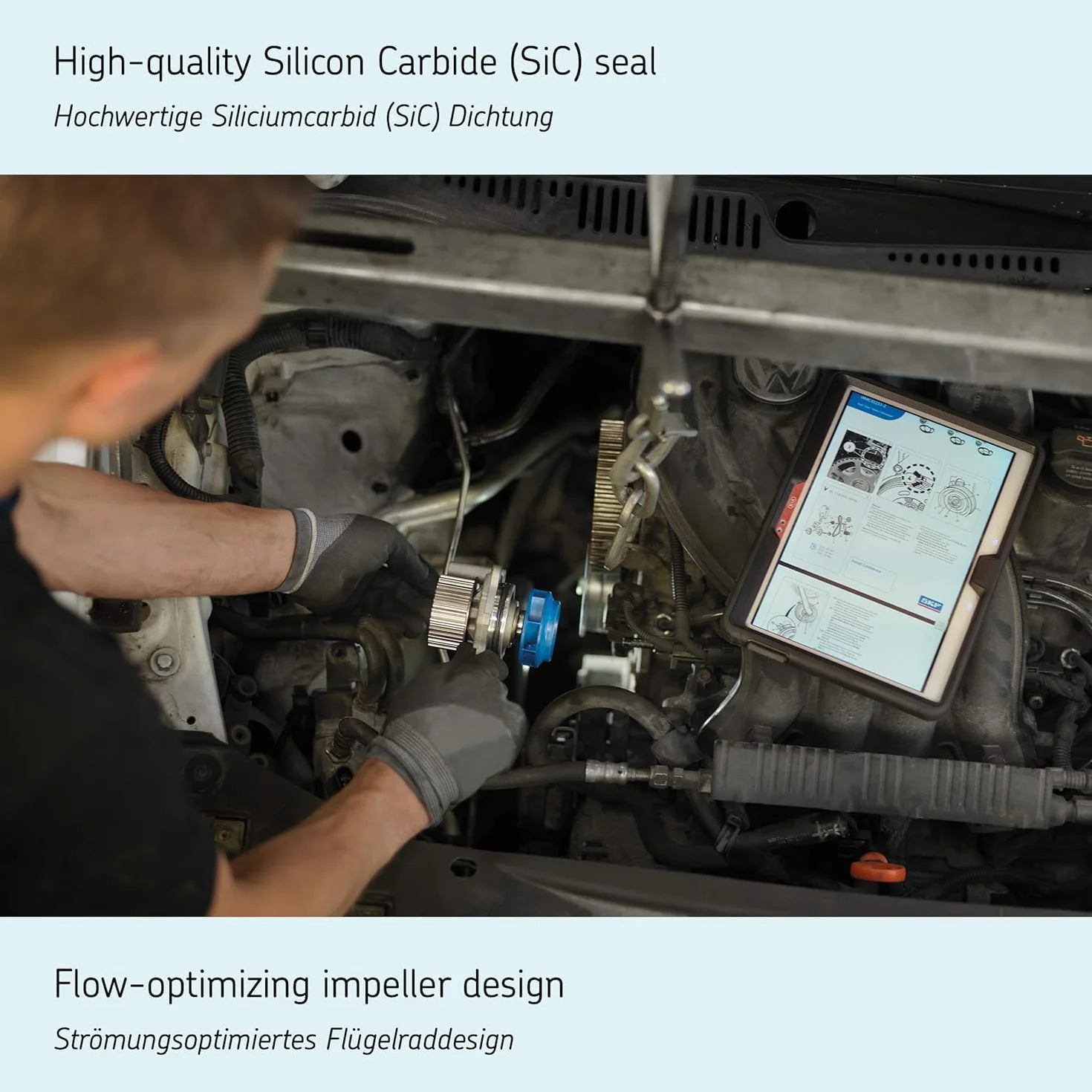 SKF VKMC 03257 Kit de Distribución con Bomba de Agua