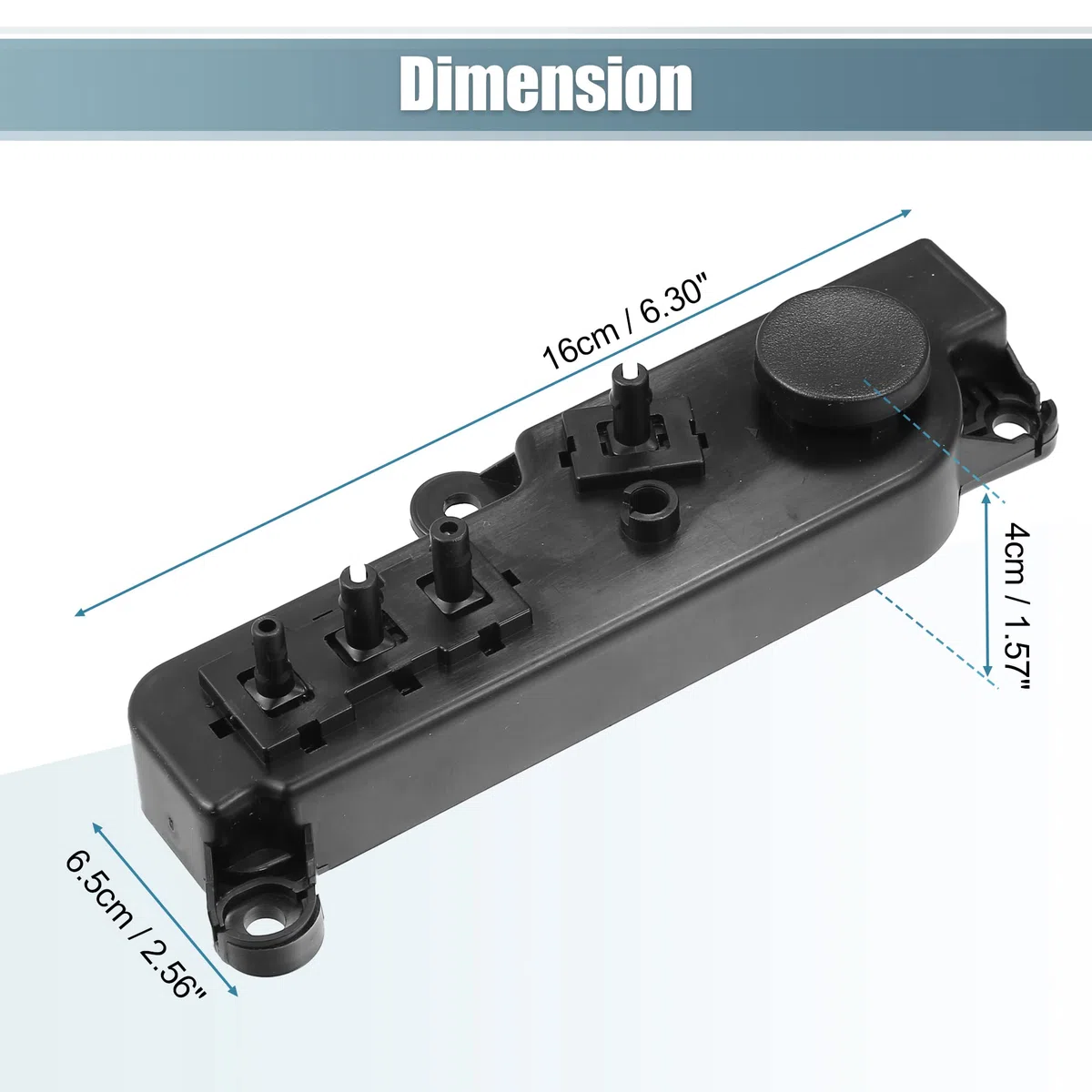 X AUTOHAUX 1098529 - Interruptor de control de asiento delantero izquierdo para Tesla Model 3 Y 2017-2022