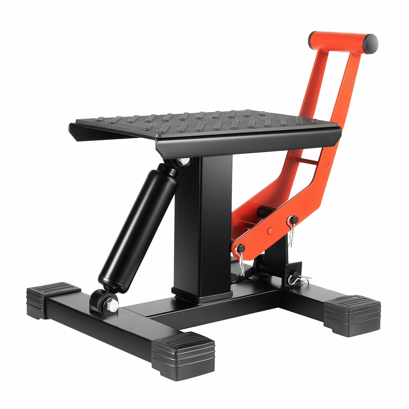 Soporte hidráulico para motocicleta de hasta 400 kg, altura ajustable de 25 a 40 cm, soporte de motor para el mantenimiento de motocicletas