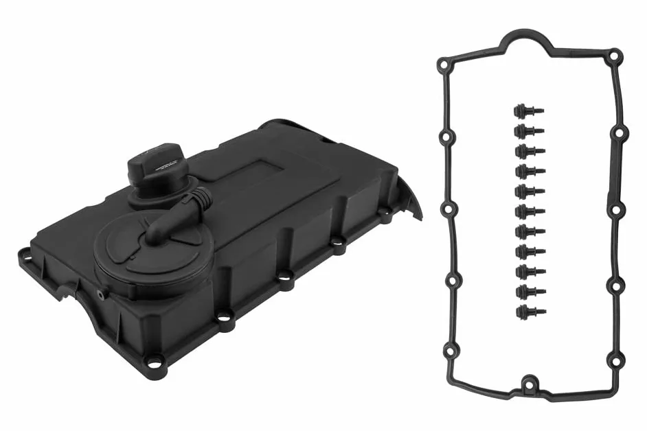 TAPA CULATA + JUNTAS compatible con AUDI SEAT SKODA VW MITSUBISHI con motor 2.0 TDI y 2.0 DI-D - 03G103469R 03G103469N 03G103475 03G103469 MN980040 K68001294AB 68001294AB