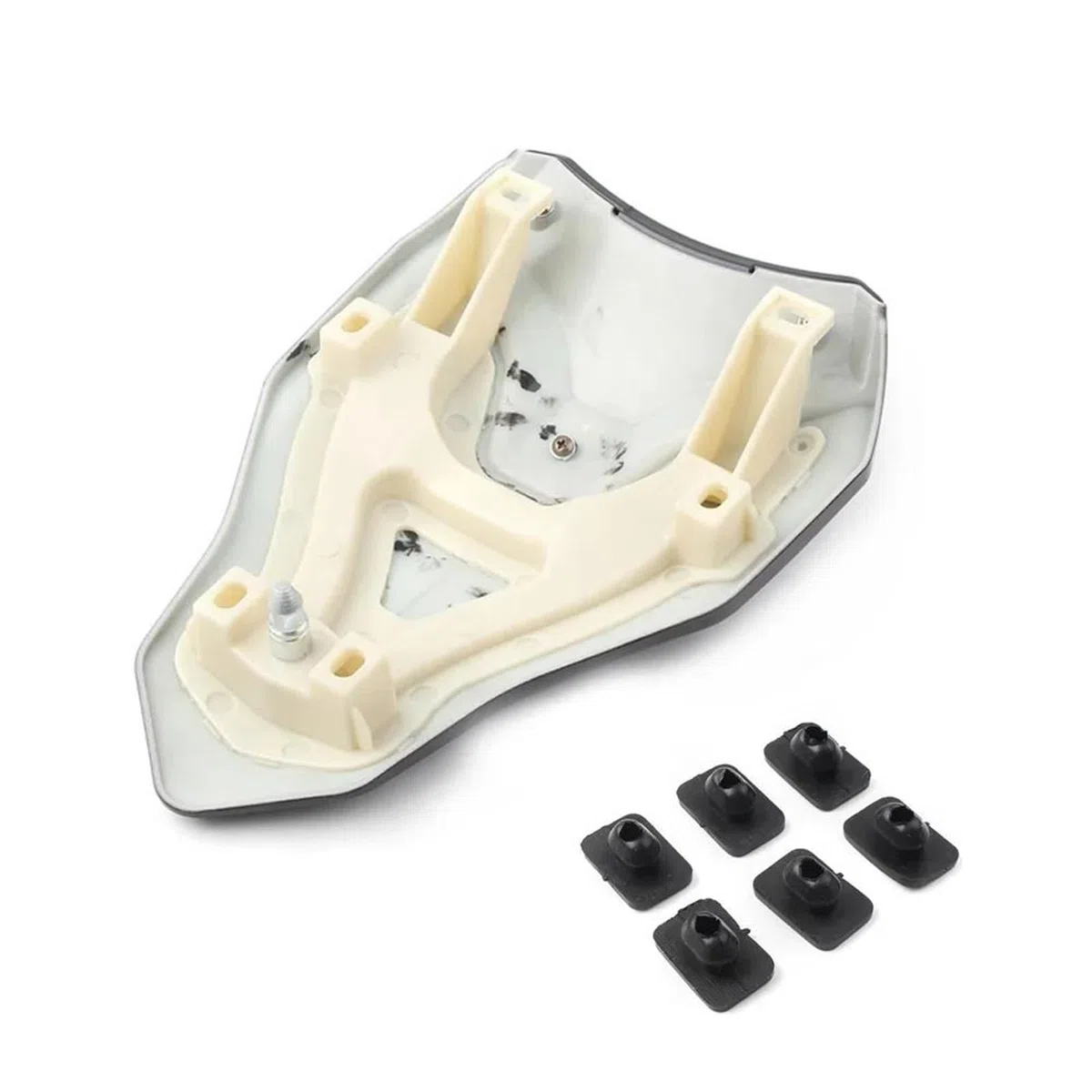 Cubierta Asiento Trasero Cubierta De Asiento Trasero (Colín) para Ducati 848 1098 1098S 1098R 1198 2006-2012 Carenado Trasero Monoplaza(Rojo)