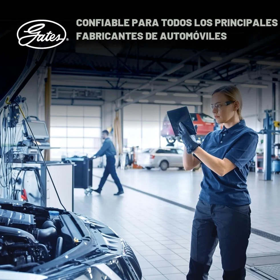 GATES TVD1013A Polea de cigüeñal con accesorios