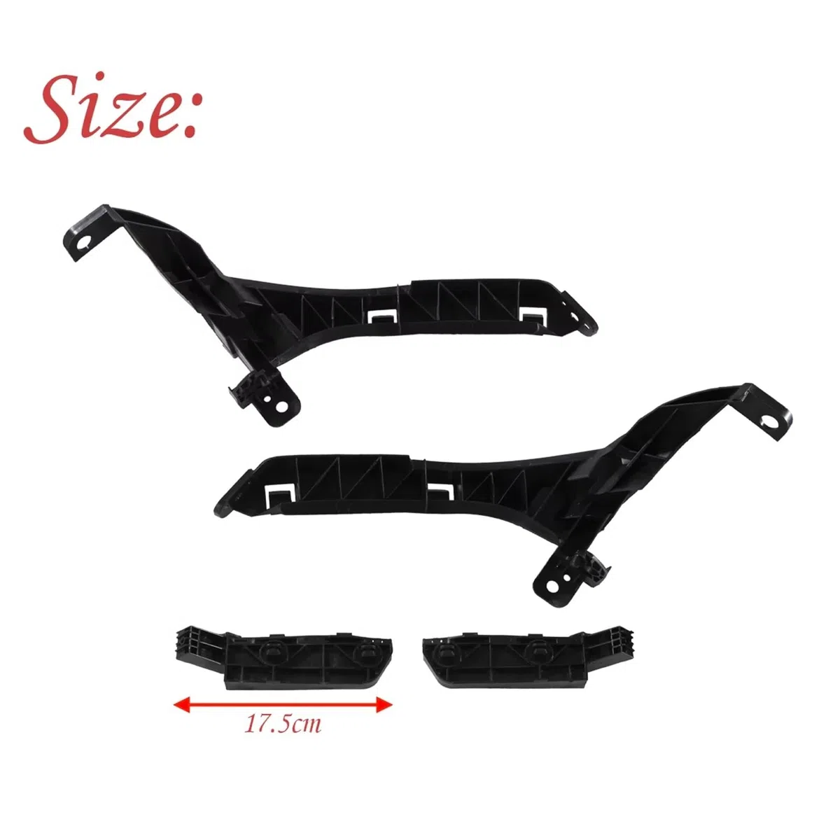 Soporte Parachoques Automotriz Compatible Con CR-V Para CRV 2007 2008 2009 2010 2011 1 Juego De Soporte De Parachoques Delantero Y Montaje De Soporte De Faro 71140S9A000 71193-SWA-003