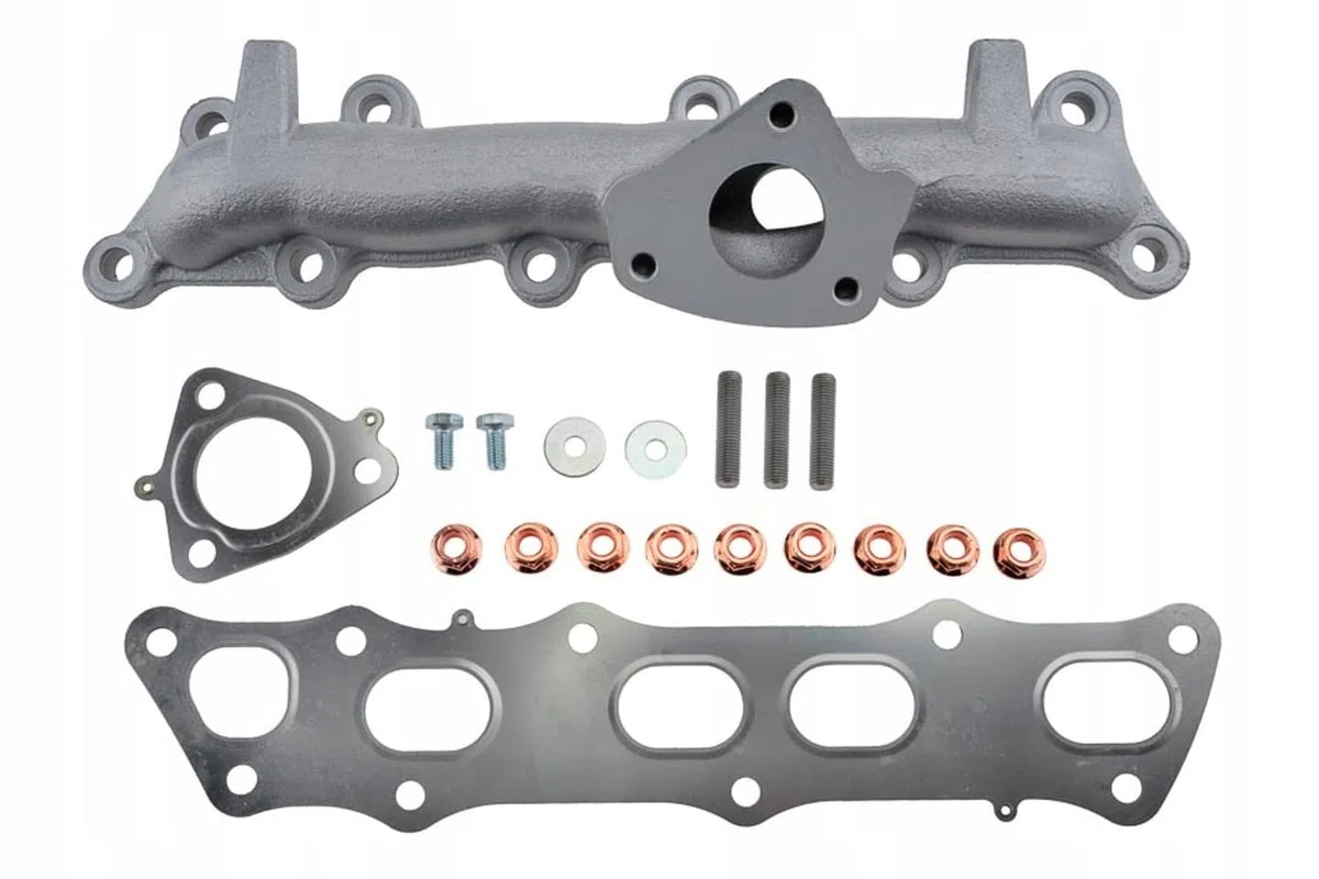 COLECTOR de ESCAPE (REFORZADO) compatible con HONDA CIVIC 2.2 i-CTDi 140cv (N22A2) - compatible con referencias 18100RBDE11 18100RMAE00 04180RSR305 04180RBD305 06180RSR305