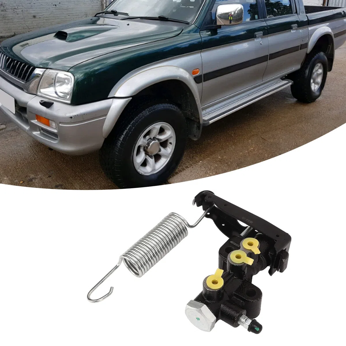 Compensador de Freno de Válvula de Detección de Carga, Compensador de Detección de Carga de Freno Duro Preciso MB618321 para Mitsubishi L200