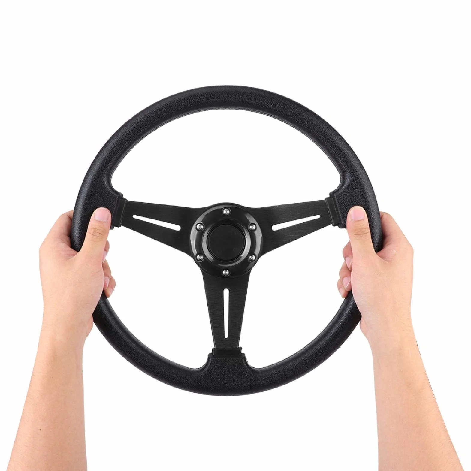 Volante deportivo para coche, 14 pulgadas, 350 mm, de carreras, repuesto