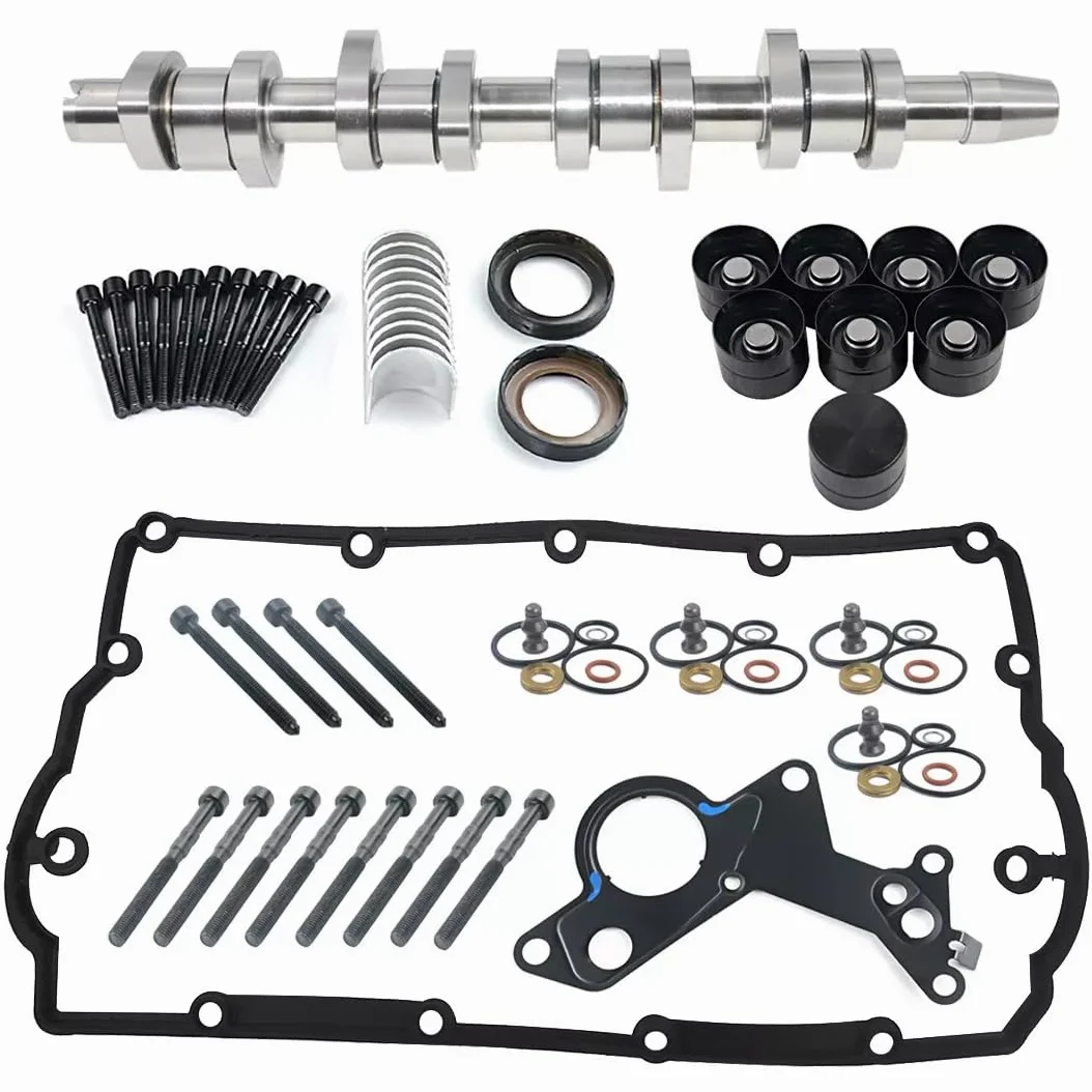 Juego de árboles de levas compatible con A3 A4 P0-lo G0-lf Le-on 1.9 2.0 PD TDI BVK BLS BRS BSS 038109309A 038109309C 038109309B 038109101AH