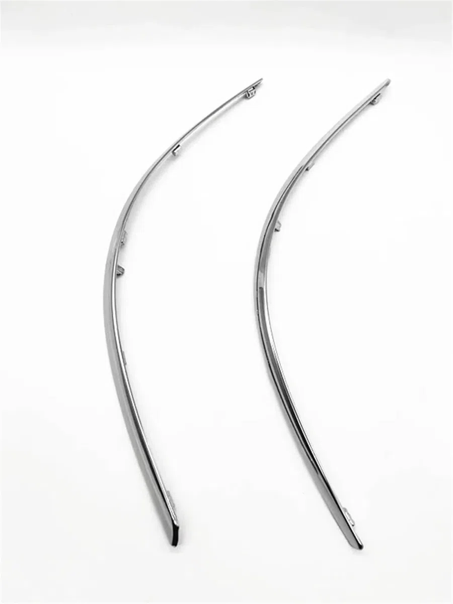 OEM; A1698851921, A1698852021, Molduras cromadas izquierda y derecha for Benz, parachoques trasero, W245, B160, B180 y B200
