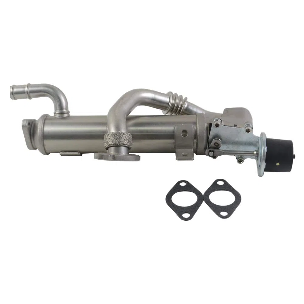Enfriador de EGR de recirculación de gases de escape Sello de la aleta del regulador Compatible con A4 A6 2005-2008 BLB BNA BRE 03G131512R 03G131512AL