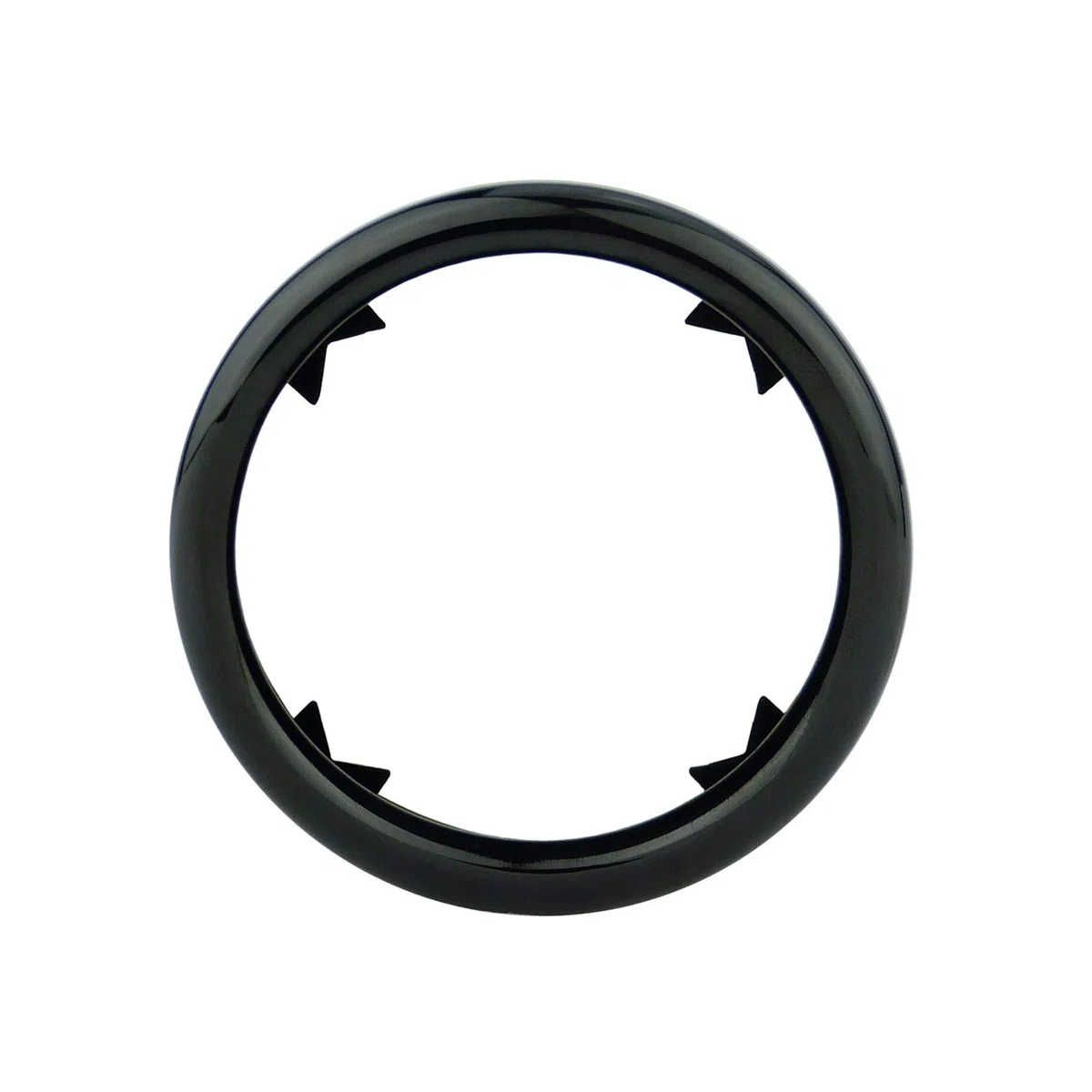Embellecedor de Tubo de Escape Coche 2 piezas Cola de Escape Coche Acero Inoxidable Negro Pulido Plug&Play compatible con Golf 7 VII Variant Touran 5T para 60mm - L&P A289