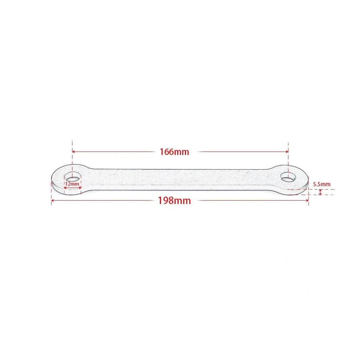 Bieletas de Descenso Moto para Yamaha YZF-R6 2017-2018 Kit De Bajada De Bieletas De Suspensión Ajustable para Motocicleta(Negro,No Logo)