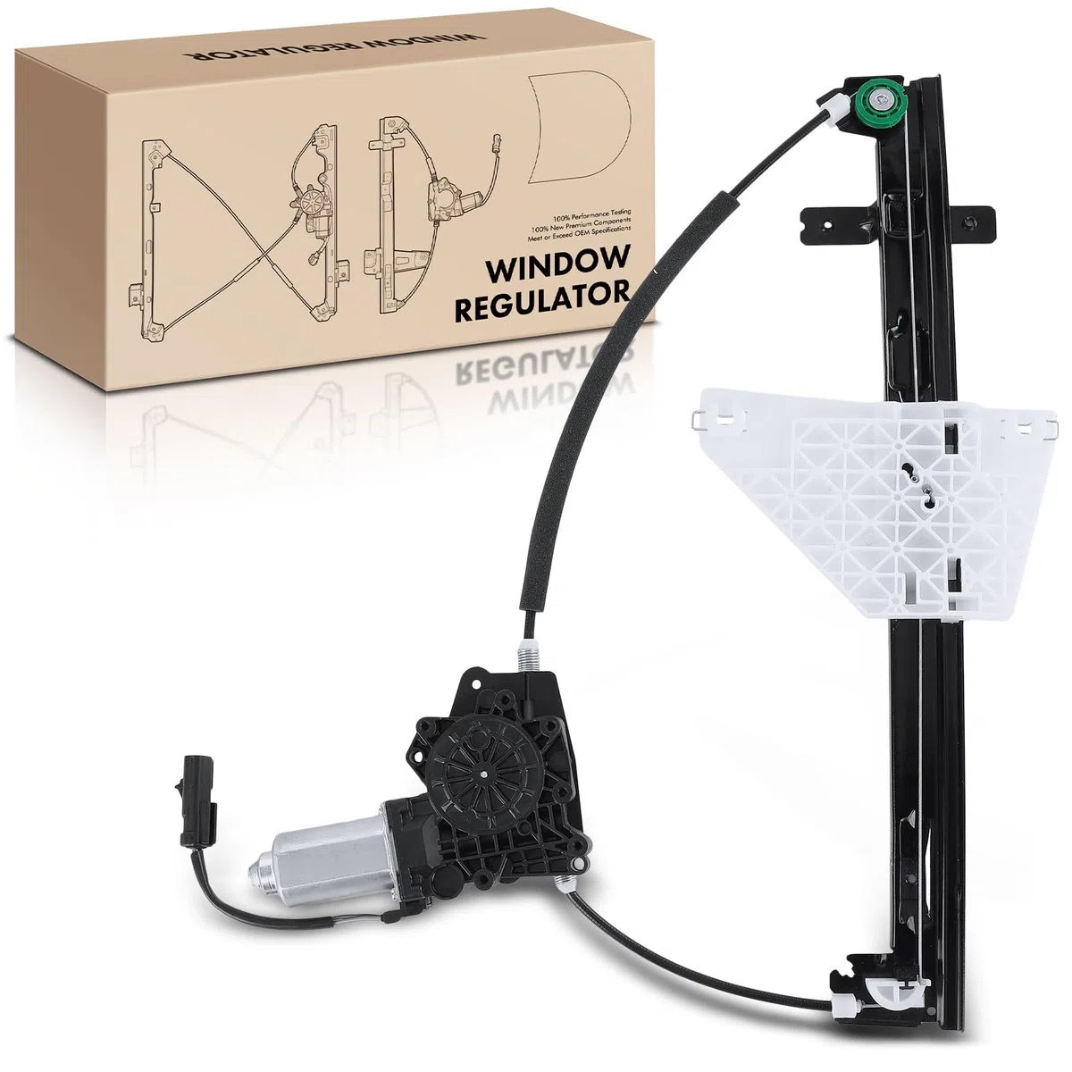 Frankberg Elevalunas con motor trasera izquierda para Grand Cherokee II