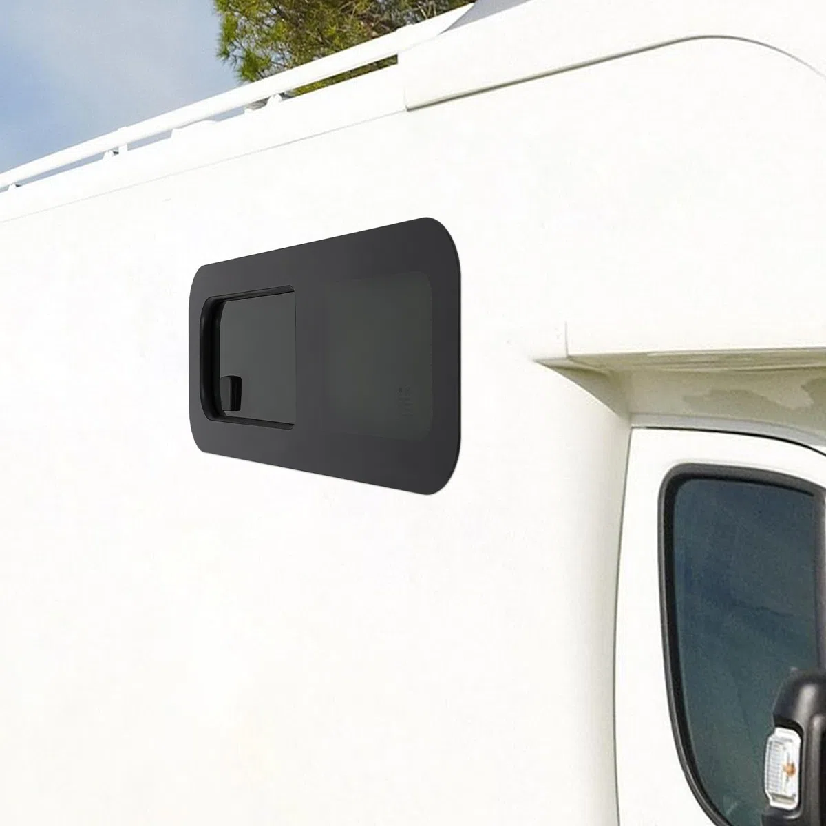 Ventana lateral para autocaravana, ventana deslizante horizontal, para caravanas RV camper, autocaravanas, vehículos de construcción, marina (780 x 280 mm)