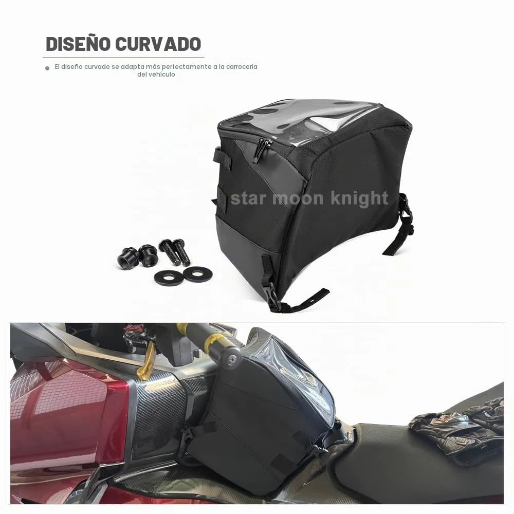 Forza750 XADV750 - Mochila para depósito de combustible Honda NSS 750 X-ADV 750 Roller Tunnel Consola Paquete de almacenamiento (logotipo X-ADV)