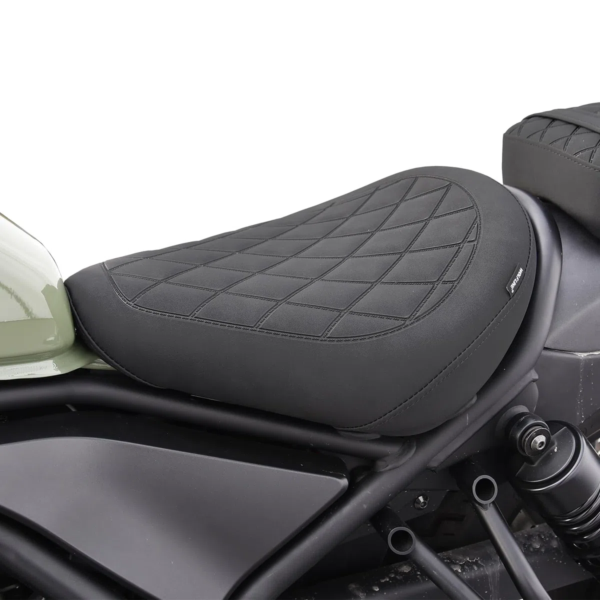 Asiento cómodo para conductor delantero de motocicleta para Rebel CMX 500 300 2017 2018 2019 2020 2021 2022 2023 2024 2025 2026, cojín de sillín individual para piloto, almohadilla para pasajero