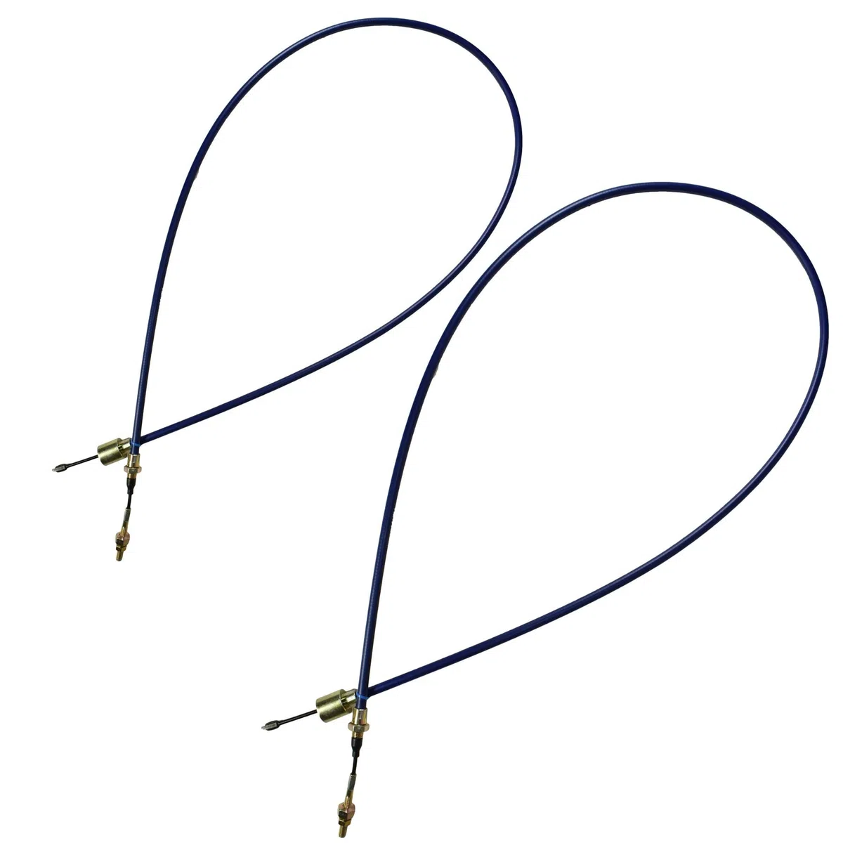 AB Tools 2 x Cable de Freno de Remolque de Larga Vida para Alko Sistemas de Revestimiento Exterior Desmontable 1620 mm