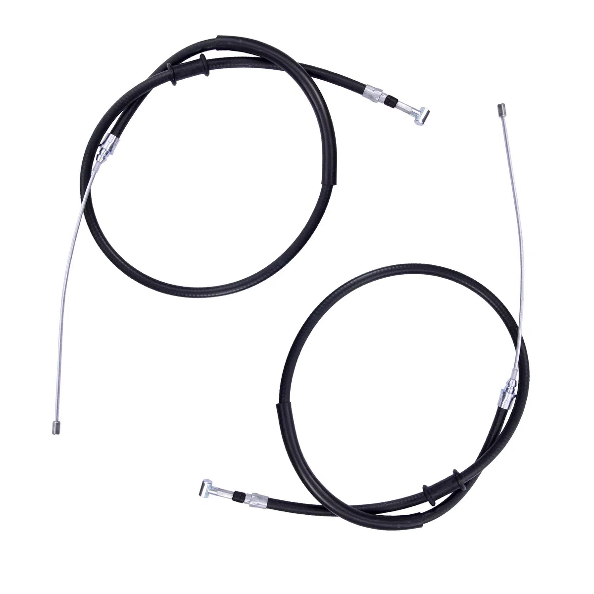 ATEC Germany 2x Cables de freno de mano para freno de mano y freno de disco trasero Compatible con CITROËN JUMPER, FIAT DUCATO, PEUGEOT BOXER,